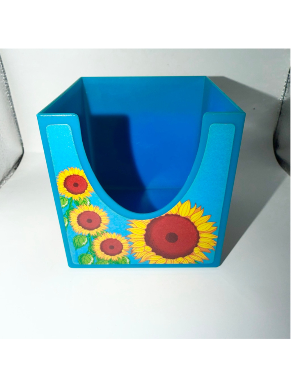 RARE HTF Vintage 1990s Lisa Frank Stationery Cube Sunflowers 3 1/8” x 3 1/8”